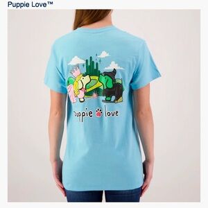 Puppie Love Good Witch & Bad Witch Pups Wicked Tee (Juniors)